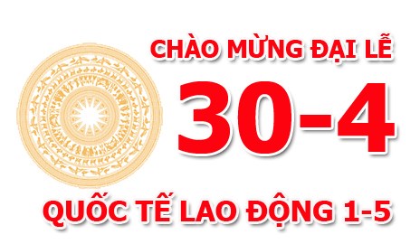 THÔNG BÁO LỊCH NGHỈ LỄ TRONG THÁNG 04/2021.