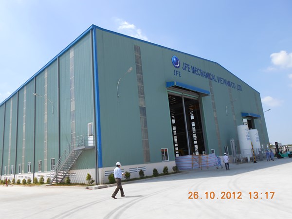 2012- NHÀ MÁY JFE MECHANICAL VIỆT NAM - BÌNH DƯƠNG
