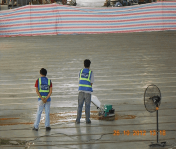 QUY TRÌNH THI CÔNG SƠN SÀN 